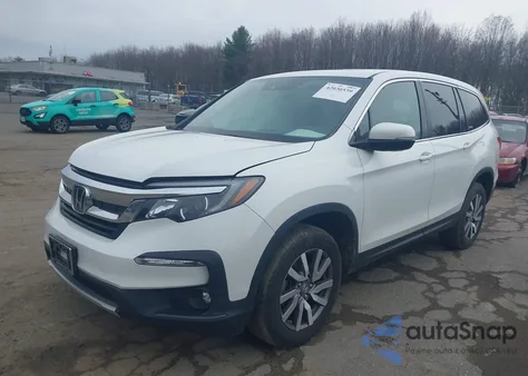 2022 Honda Pilot Awd Ex-L from USA, damaged, VIN 5FNYF6H56NB021657